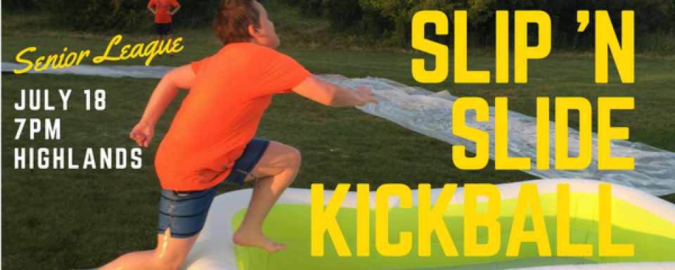 slip and slide kickball kit